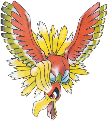 An image of Ho-Oh Artwork